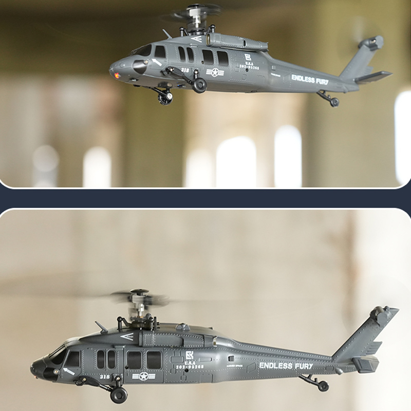 Rc Helicopter Large - Helikopter RC U9901 Bezszczotkowy RTF 6-kanałowy