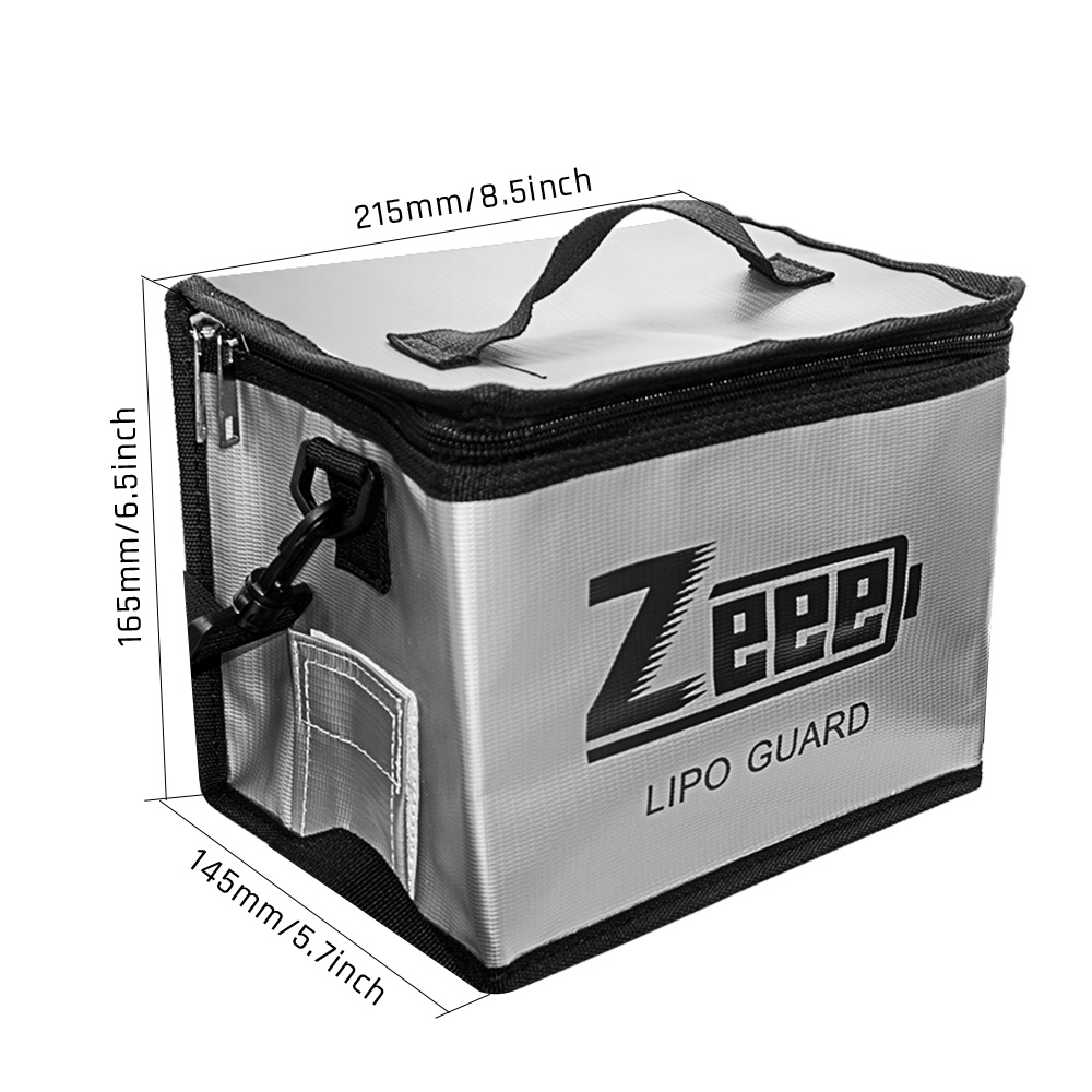 Zeee Lipo Battery Safe Bag 215 – Rc Helicopter Bag recenzja i cena