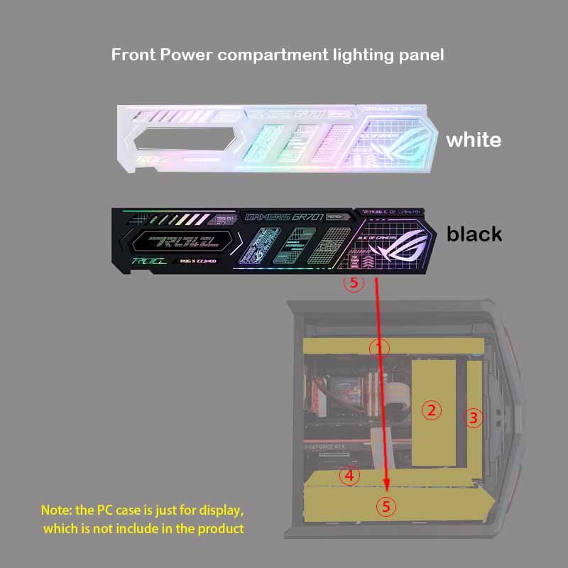 Panele oświetleniowe ARGB do g – Holy Stone Drone Hs440 recenzja i cena